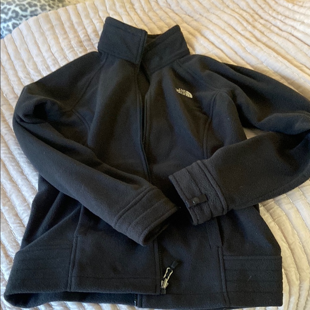 The North Face Black Ski Jacket with High Collar
